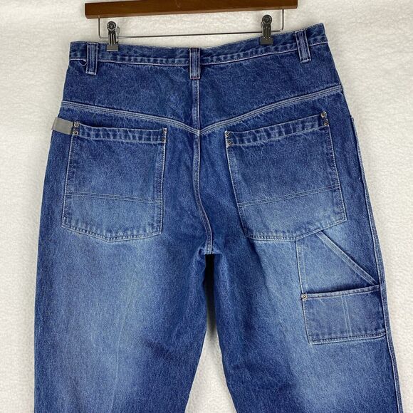 Vintage Y2K No Boundaries Jeans Mens 40x30 (actual‎ 38x31) Baggy Skater - Picture 9 of 16